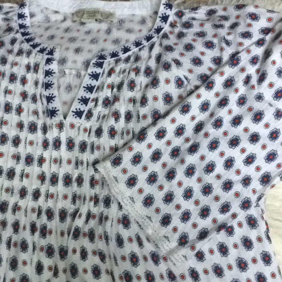 India Pattern Peasants Blouse🌺HP🌺 - Picture 3 of 7